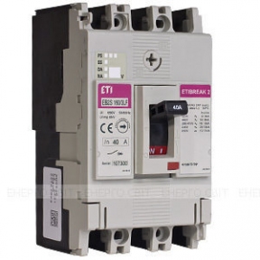 Автоматичний вимикач ETI EB2 125/3S 125А