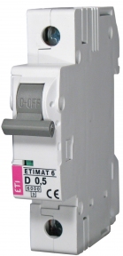 Автоматичний вимикач ETI Etimat 6, 1р, 40А, C