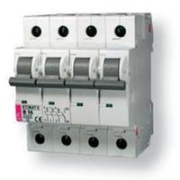 Автоматичний вимикач ETI Etimat 6, 4р, 6А, C