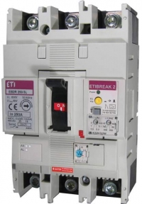 Автоматичний вимикач ETI EB2S 160/3LА 100A