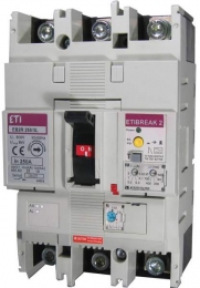 Автоматичний вимикач ETI EB2S250/3L 200A